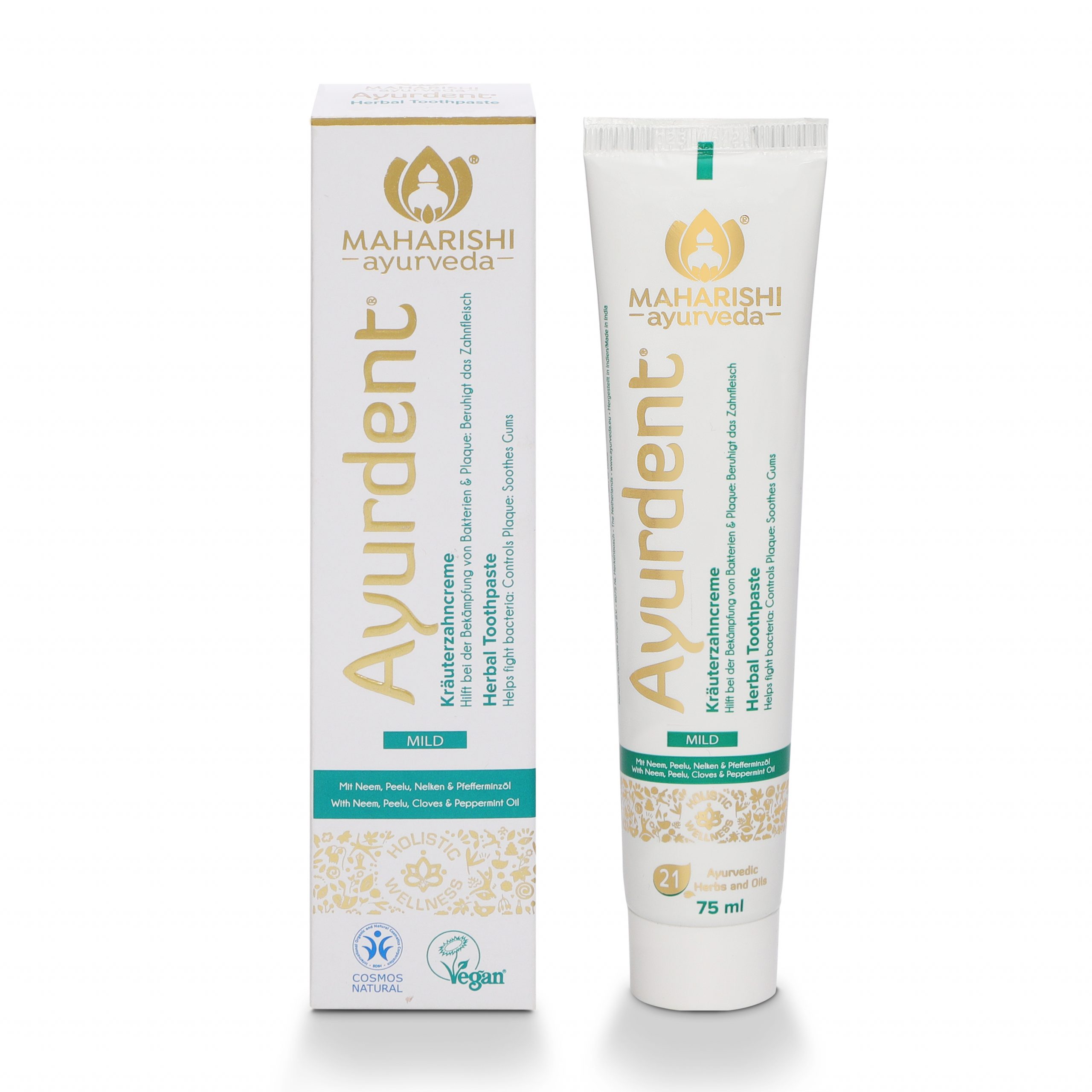 Ayurdent Toothpaste mild - 75 ml, CNC